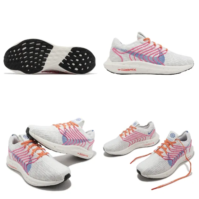 【NIKE 耐吉】慢跑鞋 Wmns Pegasus Turbo Next Nature 女鞋 白 藍 回彈 運動鞋(DZ5221-100)