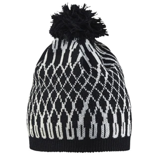 【CRAFT】Snowflake Hat 雪花帽.彈性透氣保暖針織羊毛帽(1905530-999900 黑色)