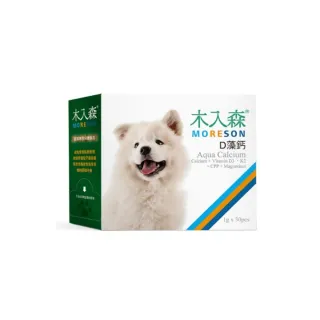 【MRS 木入森】D藻鈣 30包/盒*2入組（犬寶專用保健食品）(寵物保健)