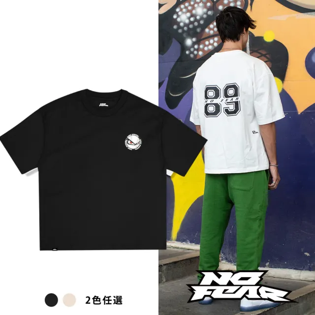 【NO FEAR】FEARLESS系列-棒球LOGO短袖T恤(多色任選 NF015FW22)