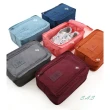 【SAS】防潑水旅行鞋子收納盒 3入(6色可選 鞋子收納盒 旅行鞋盒 攜帶式鞋盒 收納 545H)