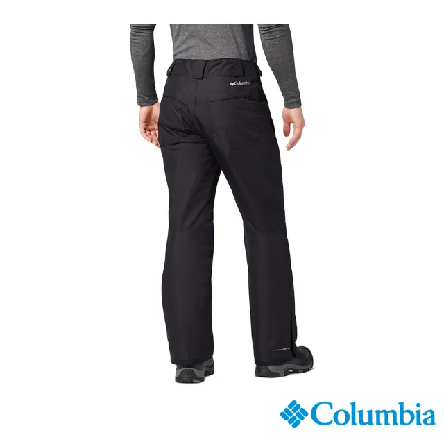 【Columbia 哥倫比亞 官方旗艦】男款- Omni-Tech防水鋁點保暖雪褲-黑色(UWE09460BK / 2022年秋冬)