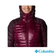 【Columbia 哥倫比亞 官方旗艦】女款-Omni-Heat Infinity 金鋁點極暖連帽外套-紫紅(UWR42280PD / 2022年秋