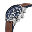 【Timberland】天柏嵐 城市野營 多功能日期窗腕錶 皮帶(TDWGF2102602)