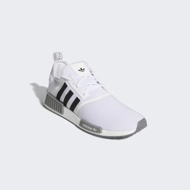 【adidas 愛迪達】NMD_R1 Primeblue 男女 休閒鞋 經典 襪套 緩震 舒適 穿搭 白黑灰(GZ9261)