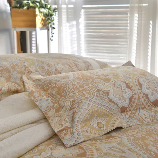 【ROYALCOVER】100%長絨棉日本布七件式兩用被床罩組 臻愛戀歌(加大/兩色任選)