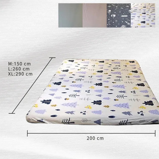 【野峰】純棉充氣床床包(M號 床包 床套 床包組 露營 充氣床包 充氣床專用)