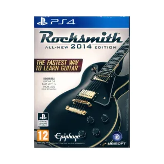【SONY 索尼】PS4 搖滾史密斯 2014 重製版 附音源線 Rocksmith 2014 Edition Remastered(英文歐版)