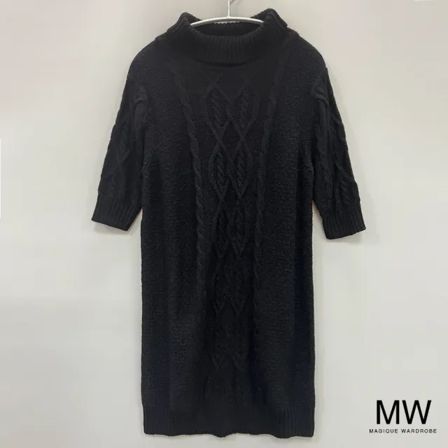 【MAGIQUE WARDROBE】高領細針織長版上衣(4色)