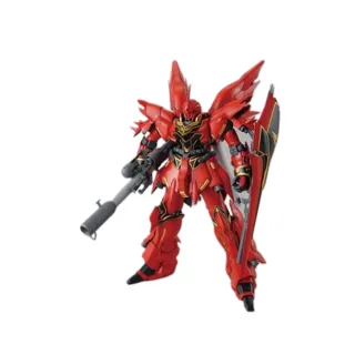 【BANDAI 萬代】組裝模型 MG 1/100  機動戰士鋼彈UC 新安州  動畫Ver. 附火箭砲