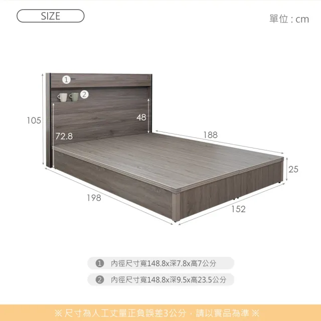 【時尚屋】[UF10]赫本5尺床片型3件組-床片+床底+推門衣櫃(免運費 免組裝 臥室系列)