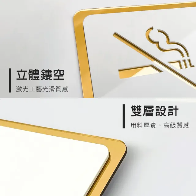 【ARRYN HOUSE】壓克力標示牌 指示提示牌 ER0231(指示牌 標示牌 告示牌 標語 門牌指示牌)