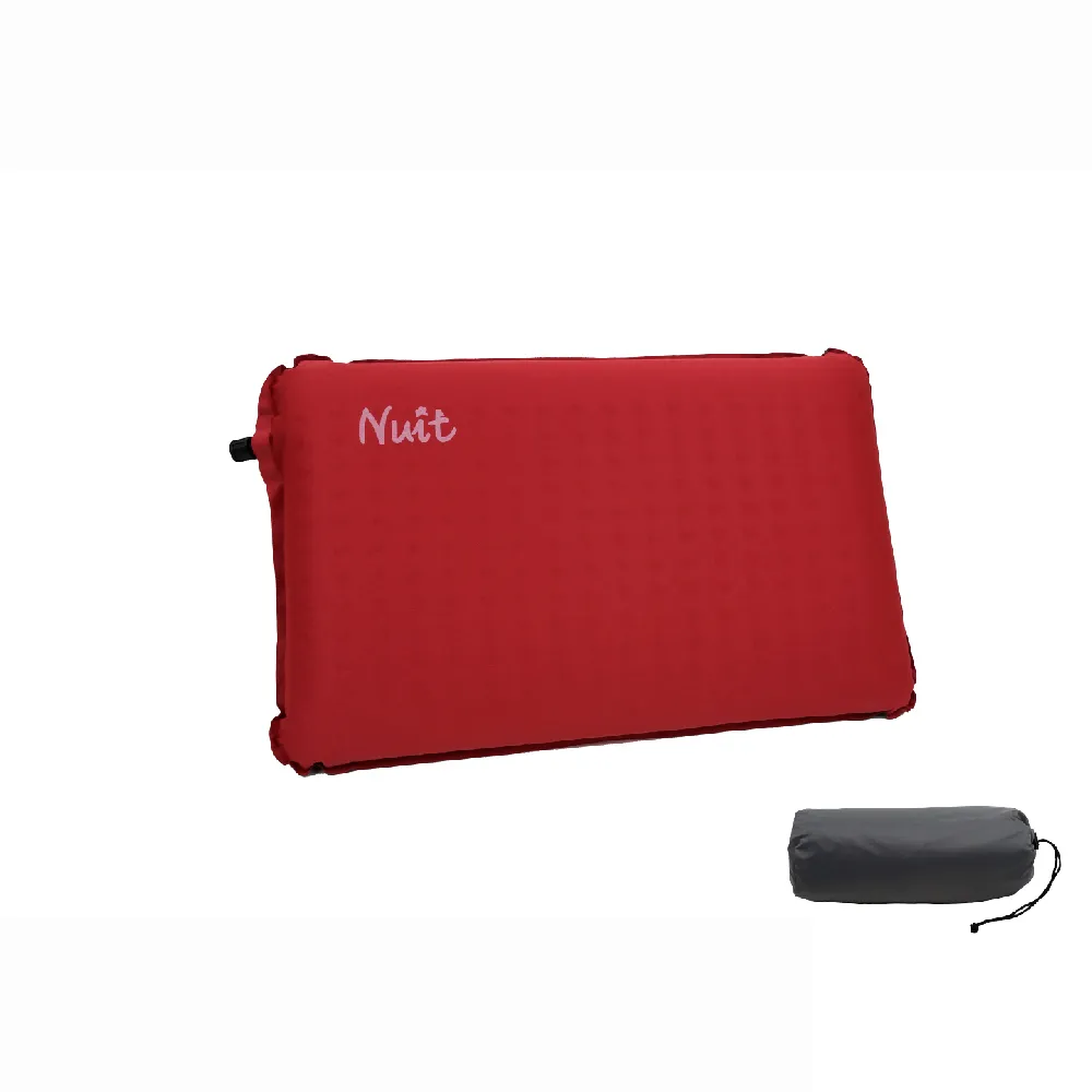 【NUIT 努特】自動充氣枕 8cm 充氣枕 露營枕頭 可壓縮 登山 露營枕 顏色隨機出貨(NTB102滿額出貨)