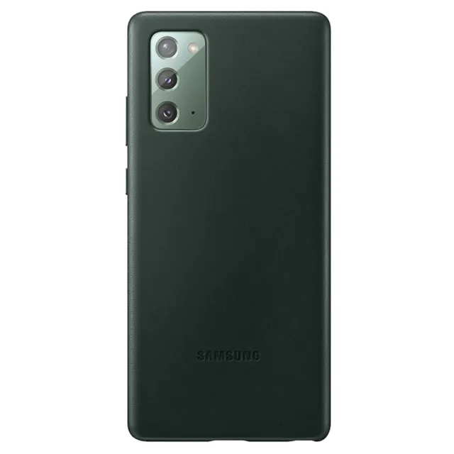 【Samsung 三星】Galaxy Note 20 原廠皮革背蓋(公司貨-盒裝)