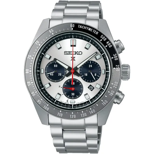 【SEIKO 精工】PROSPEX SPEEDTIMER 熊貓錶太陽能三眼計時手錶 618年中慶 推薦(SSC911P1/V192-0AH0N)