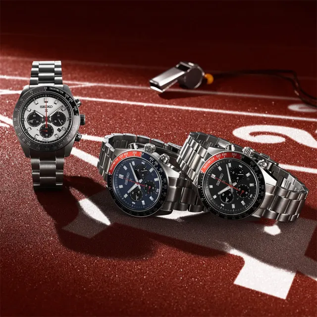 【SEIKO 精工】PROSPEX SPEEDTIMER 太陽能三眼計時手錶 618年中慶 推薦(SSC913P1/V192-0AH0B)