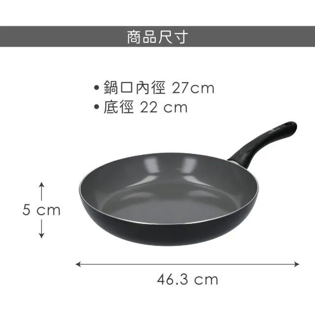 【Master Class】英國 Cantopan不沾平底鍋 28cm  / 平煎鍋