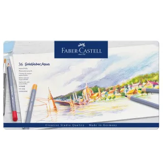 【Faber-Castell】德國輝柏 創意36色色鉛筆(開學 文具 畫畫 美術 寫生 禮物)