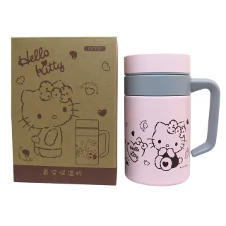 【HELLO KITTY】真空保溫保冷杯-480ml(HELLO KITTY 辦公杯)(保溫杯)