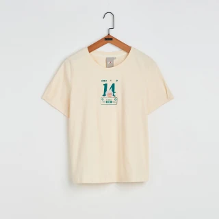 【gozo】科學家日曆磨毛針織短袖T恤(兩色)