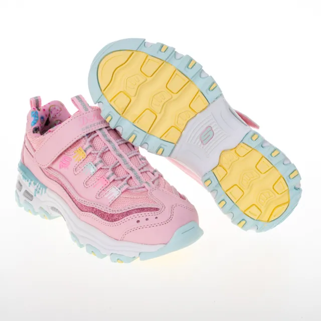 【SKECHERS】女童鞋系列 D LITES(302575LPKMT)