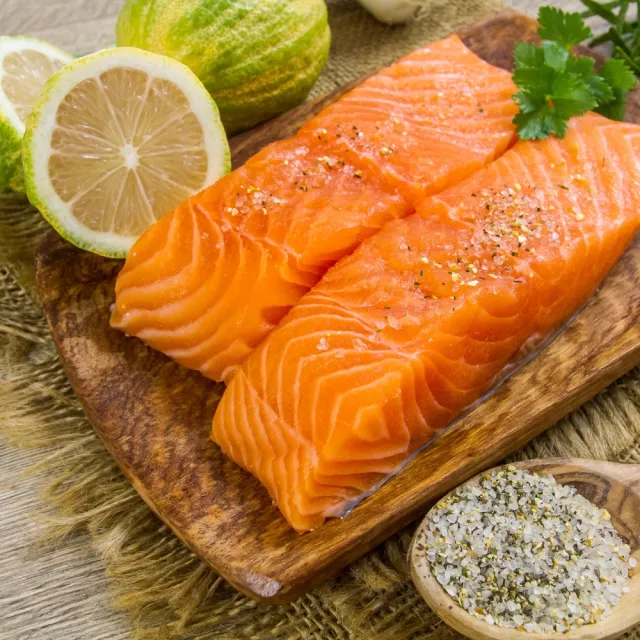 【RealShop】【5入組】智利特級厚片鮭魚菲力約250-300g±10%/片(真食材本舖)