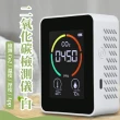 【健康生活】二氧化碳檢測儀-白(溫度計 濕度計 居家檢測 空氣監測儀 CO2濃度監測)