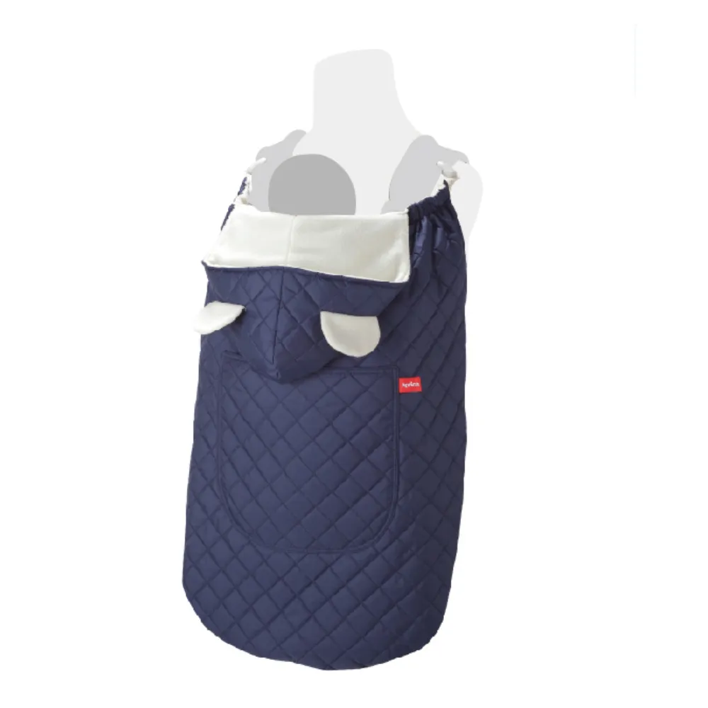 【Aprica 愛普力卡】多用途防風保暖披風(適用於汽車安全座椅、嬰幼兒手推車、揹巾上)