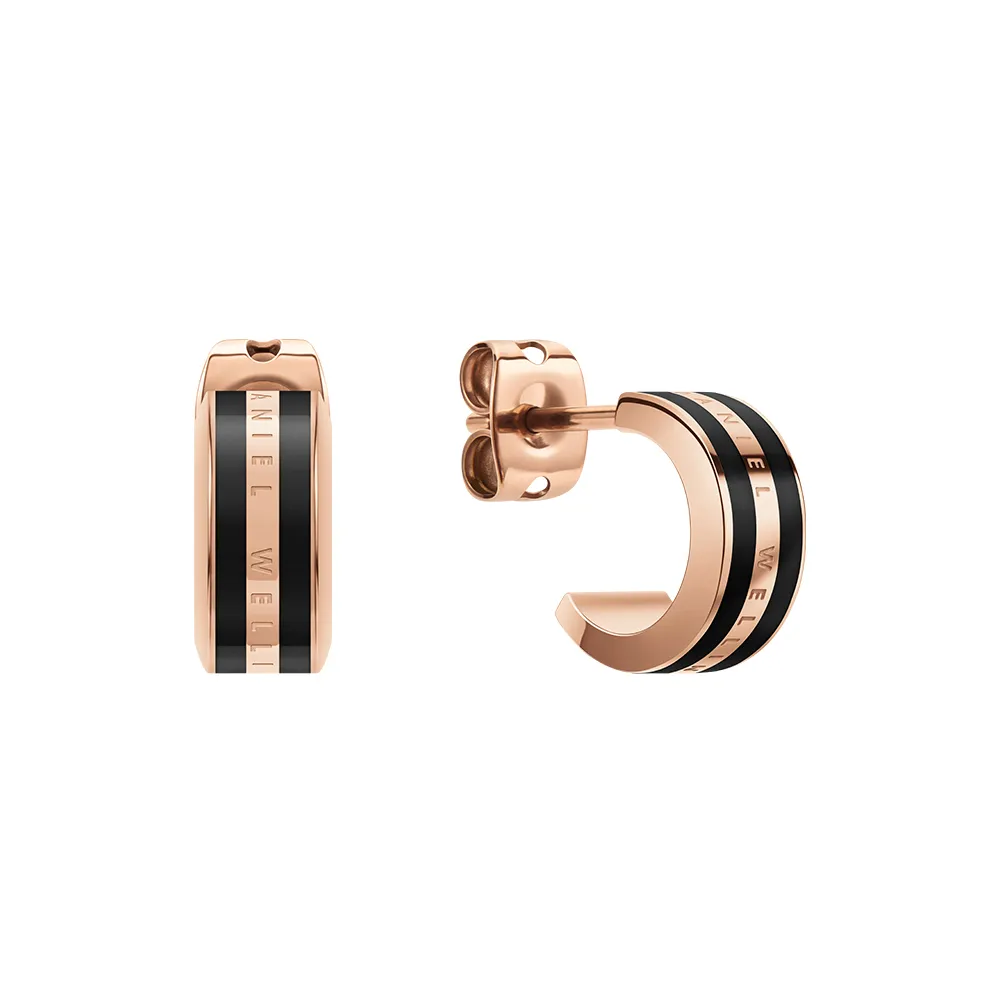 【Daniel Wellington】DW 耳環 Emalie Earrings 經典雙色耳環(DW00400310)