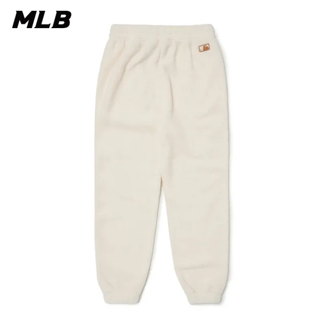 【MLB】運動褲 休閒長褲 FLEECE系列 紐約洋基隊(3APTB0426-50CRS)