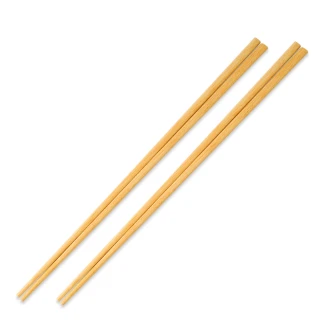 超長型天然木料理長筷40cm2入組(油炸筷)