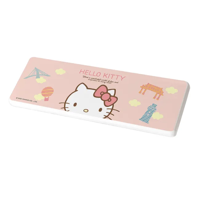 【SONA森那家居】Sanrio三麗鷗 hello kitty 凱蒂貓 珪藻土 吸水 洗漱墊 防潮(24x8x0.9 防潮 杯墊 瀝水)