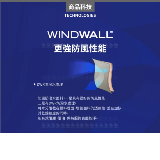 【The North Face】男 WindWall防風防潑連帽外套《橘》3F67/機能外套/運動夾克/風衣(悠遊山水)