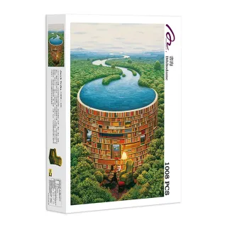 【雷諾瓦】書海/1008片拼圖/吉斯凱․尤科(桌遊/益智/裝飾/送禮/禮物/療癒)