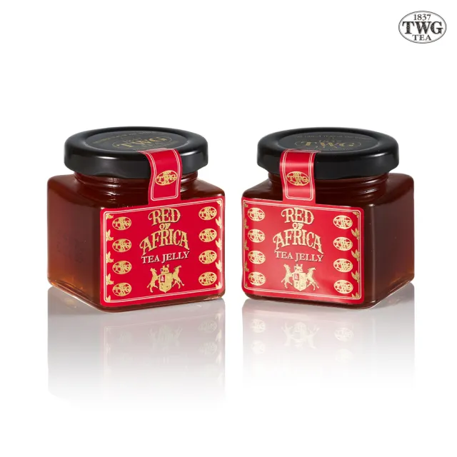 【TWG Tea】雙入茶香果醬禮盒組Tea Jelly Duo Giftbox(非洲國寶茶x2 100g/罐)