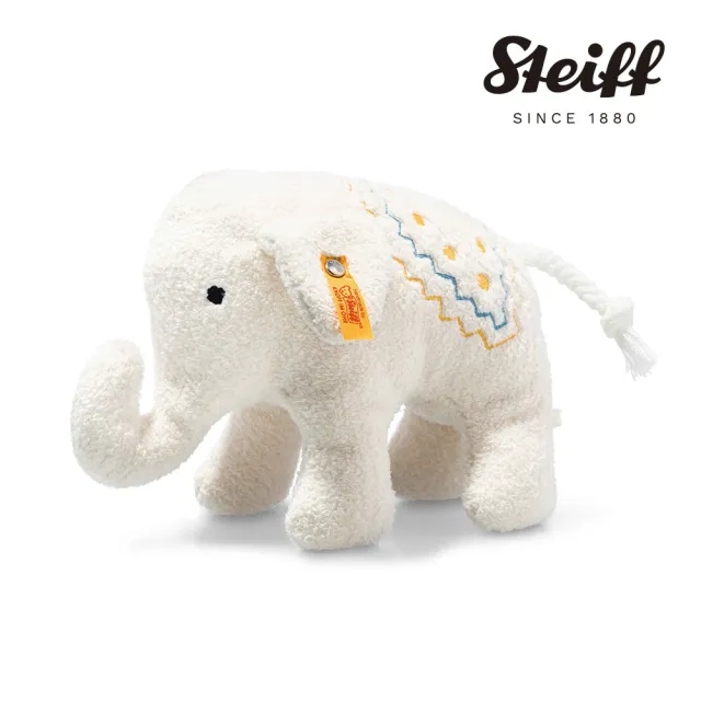 【STEIFF】elephant 大象寶寶 安撫巾&玩偶(安撫彌月禮盒)