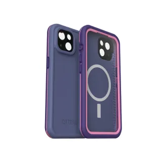 【OtterBox】LifeProof iPhone 14 6.1吋 FRE 全方位防水/雪/震/泥 保護殼-紫(支援MagSafe)