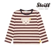 【STEIFF】熊頭童裝  條紋長袖T恤(長袖上衣  啾啾款)