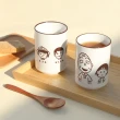 【櫻桃小丸子】湯吞杯(日式湯吞杯 手握杯 茶杯 陶瓷杯子 餐具)