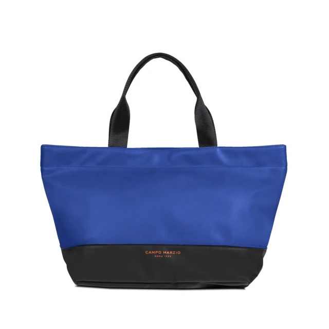 【CAMPO MARZIO】都會旅行 肩背旅行購物包50cm(藍色)