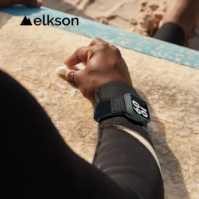 【Elkson】Apple Watch Series 9/8/7 Quattro 2.0 軍規級防水耐震保護殼-45mm-5色(一體成形4g極致輕量)