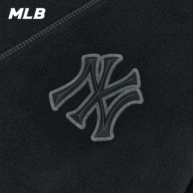【MLB】連帽上衣 帽T FLEECE系列 紐約洋基隊(3AHDW0126-50BKS)