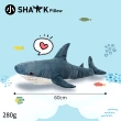 【Jo Go Wu】親膚柔軟鯊魚抱枕-60cm