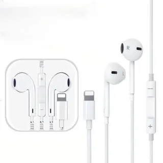 【蘋果】Lighnting iPhone 線控耳機 入耳式