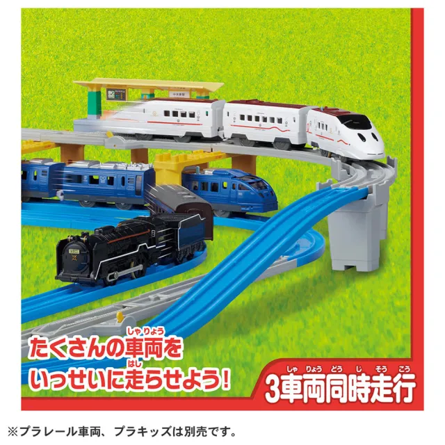 【TAKARA TOMY】PLARAIL 鐵道王國 DX豪華20種變化軌道組(多美火車)