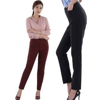 【VERTEX】2件組-100%日本製-智慧快乾溫控美型鑽石褲(黑色/酒紅色)