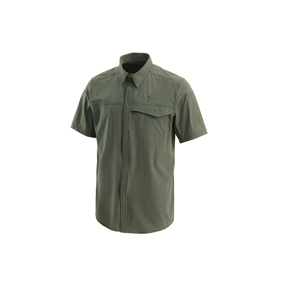 【鷹爪EAGLE CLAW】終結者速乾戰術襯衫3.0 短袖-OEC011-29M/30L灰綠