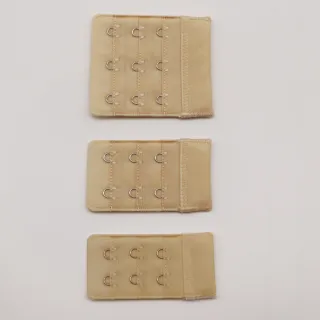 【Wacoal 華歌爾】內衣配件 M-LL 背扣-內衣後背鈎-NK0008TJ(深膚)