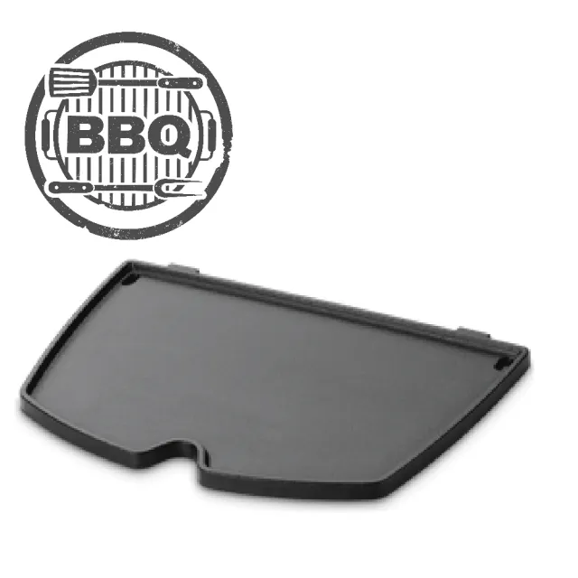 【WEBER 威焙】Q1200 HOT PLATE 鑄鐵烤盤(美國暢銷第一BBQ烤肉品牌)
