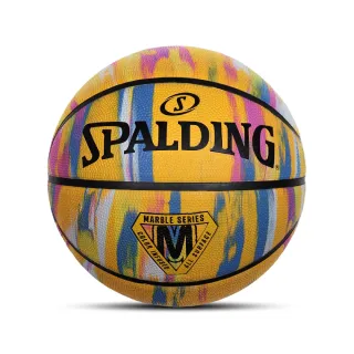 【SPALDING】籃球 Marble 斯伯丁 室外球 耐磨 7號球 深刻紋 橡膠 大理石(SPA84401)